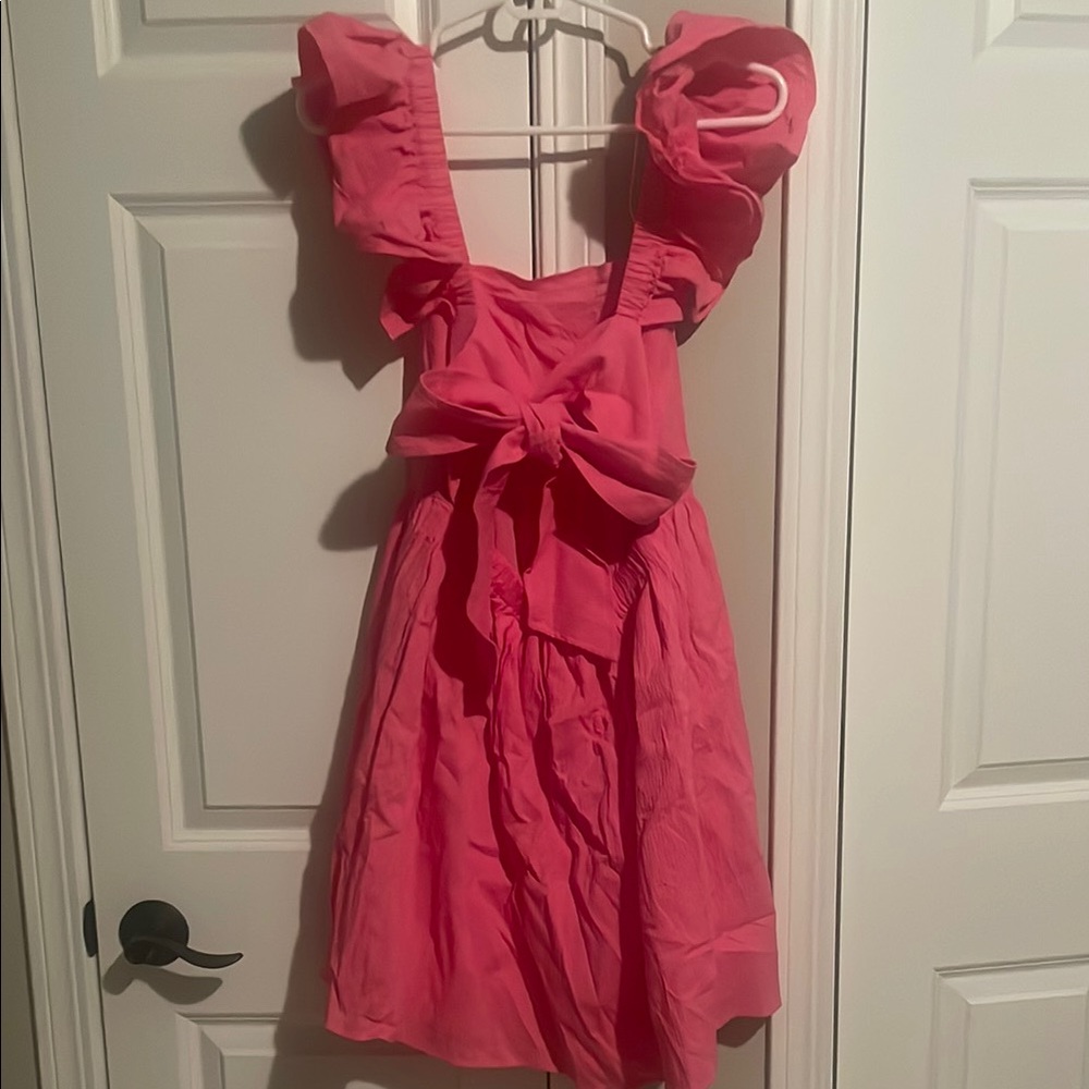 Pink Ruffled Dress - Picture 2 of 3